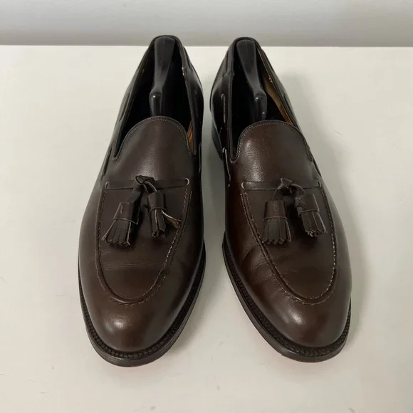 Royal Tweed Men’s Shoes 10.5 Royal Tweed By Cheaney Of England Mens Black Leather Wingtip  main image 2